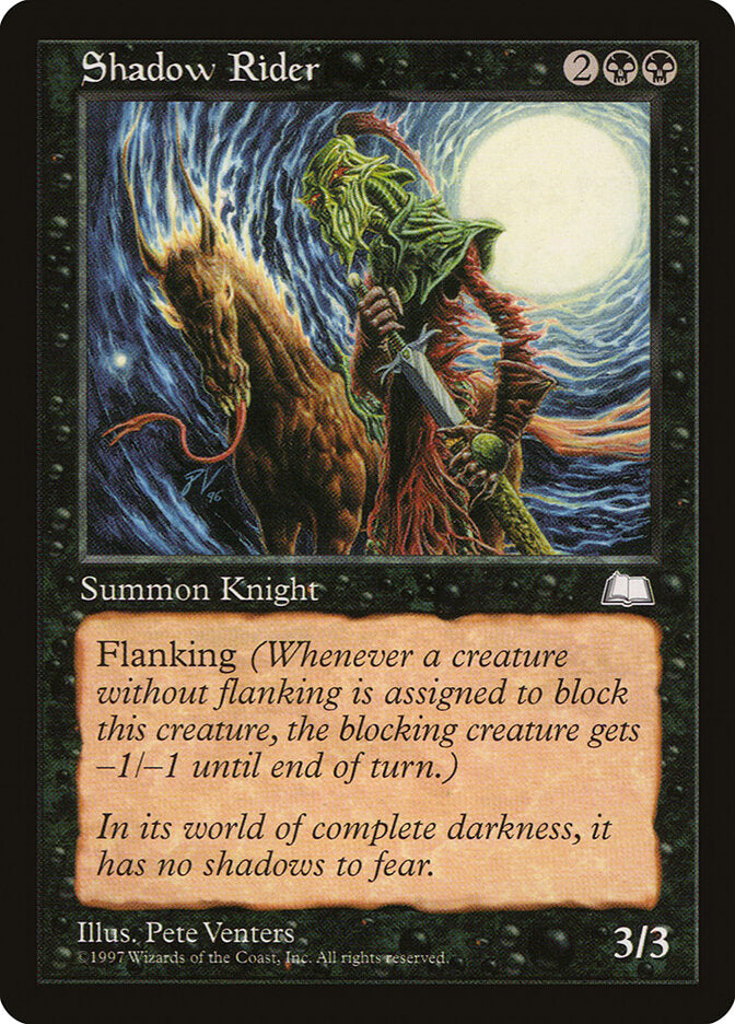Magic: The Gathering - Shadow Rider - Weatherlight