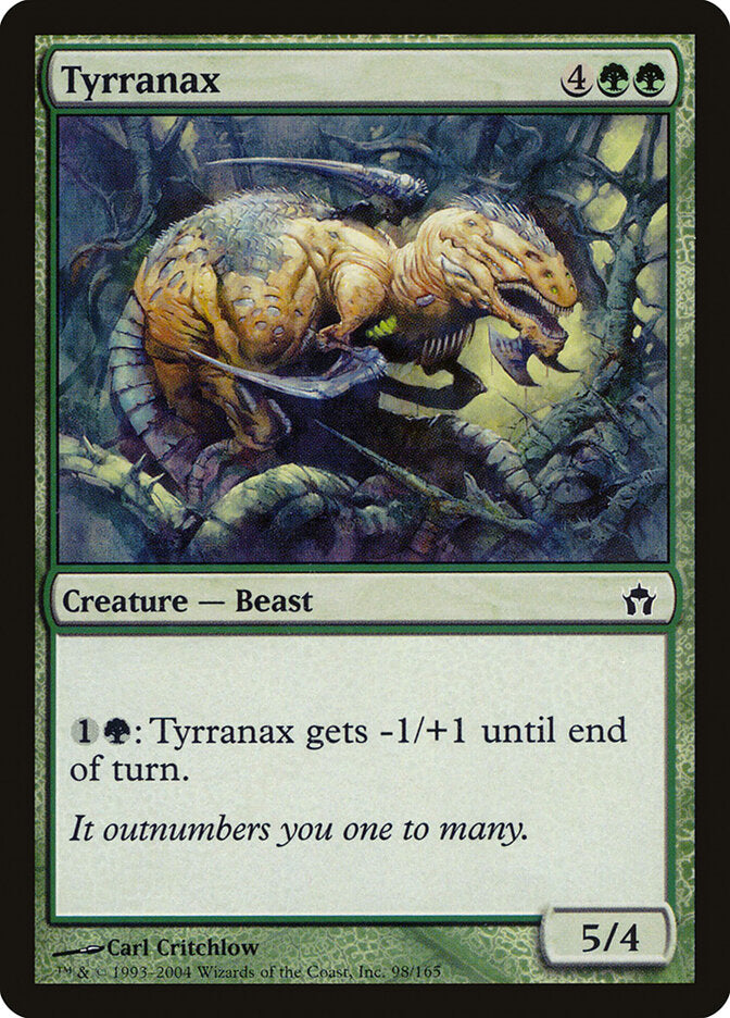 Magic: The Gathering - Tyrranax - 5th Dawn