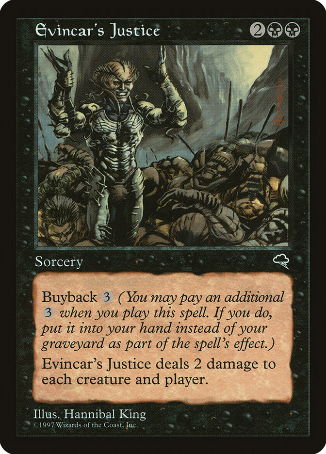 Magic: The Gathering - Evincar's Justice - Tempest