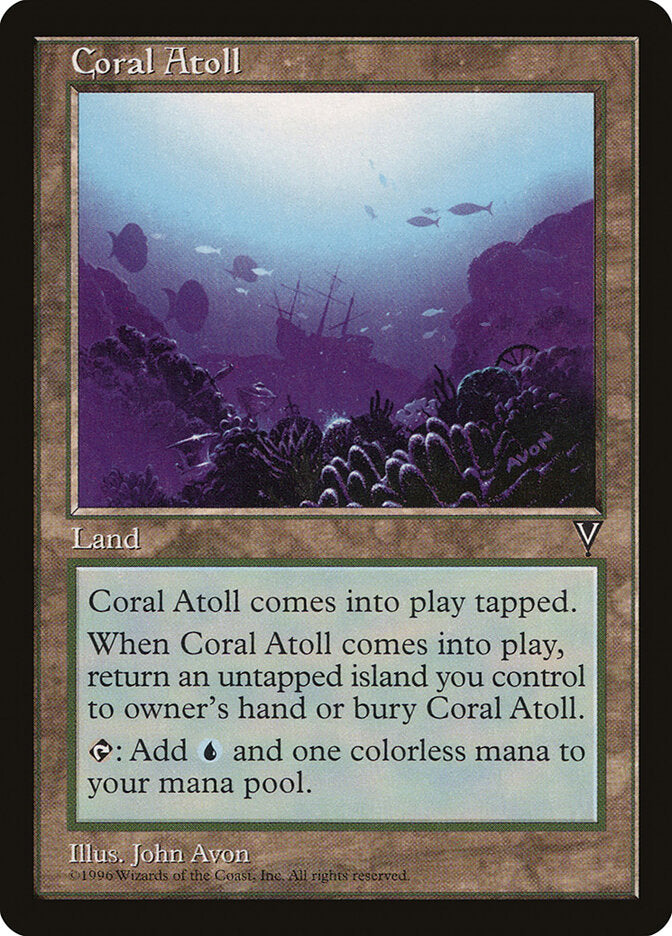 Magic: The Gathering - Coral Atoll - Visions