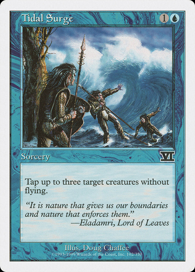 Magic: The Gathering - Tidal Surge - Sixth Edition