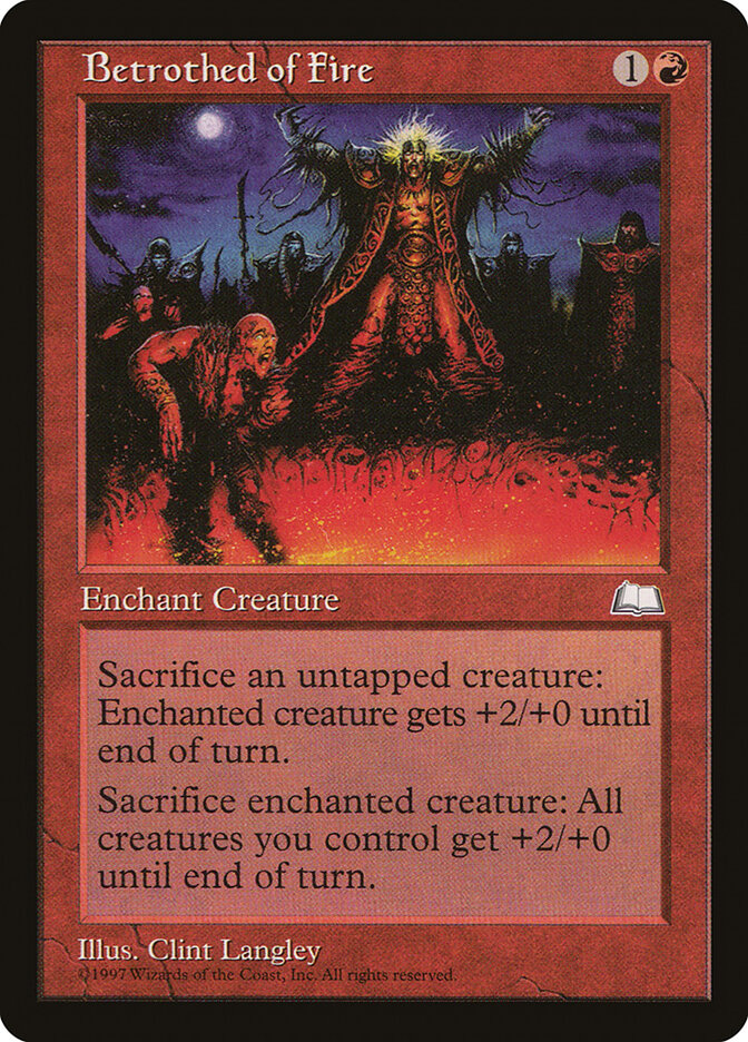 Magic: The Gathering - Betrothed of Fire - Weatherlight