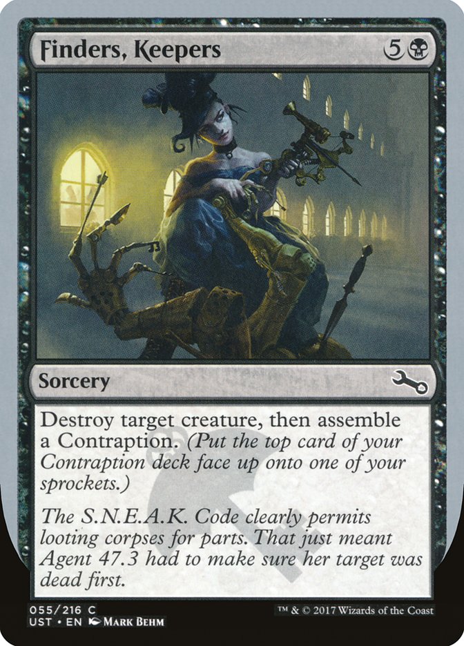 MTG - Finders, Keepers - Unstable (SOS)