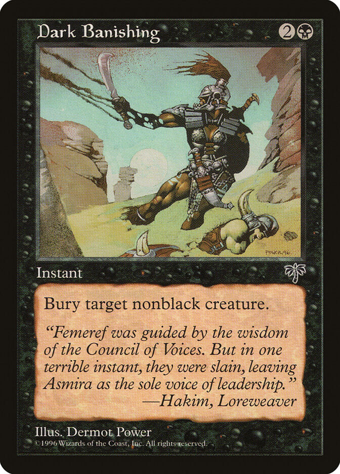 Magic: The Gathering - Dark Banishing - Mirage