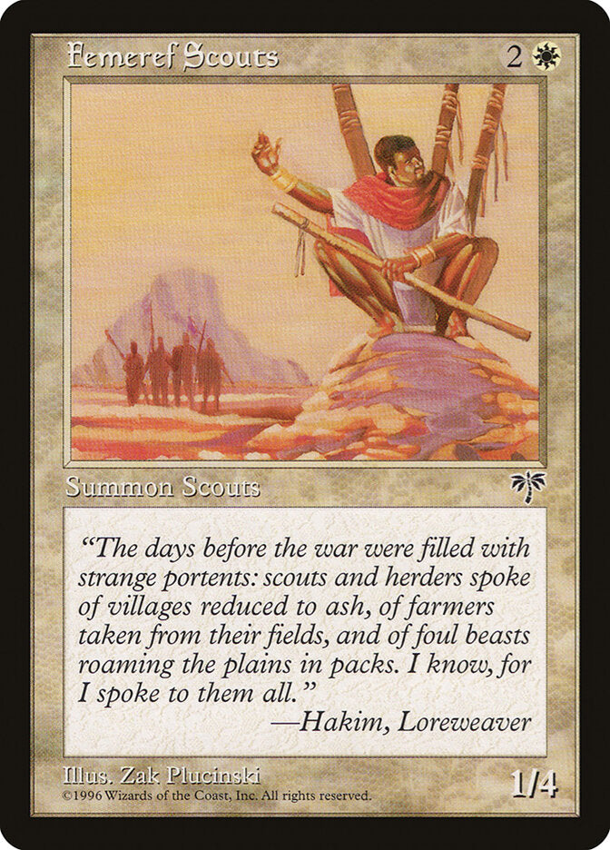Magic: The Gathering - Femeref Scouts - Mirage