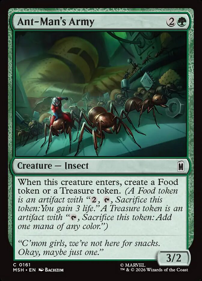Magic: The Gathering - Ant-Man's Army - Marvel Super Heroes