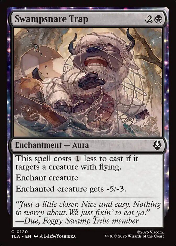Magic: The Gathering - Swampsnare Trap - Avatar: The Last Airbender