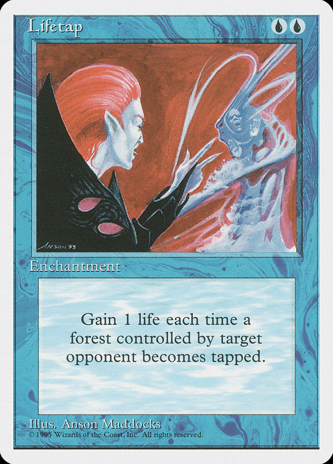 Magic: The Gathering - Lifetap - Fourth Edition