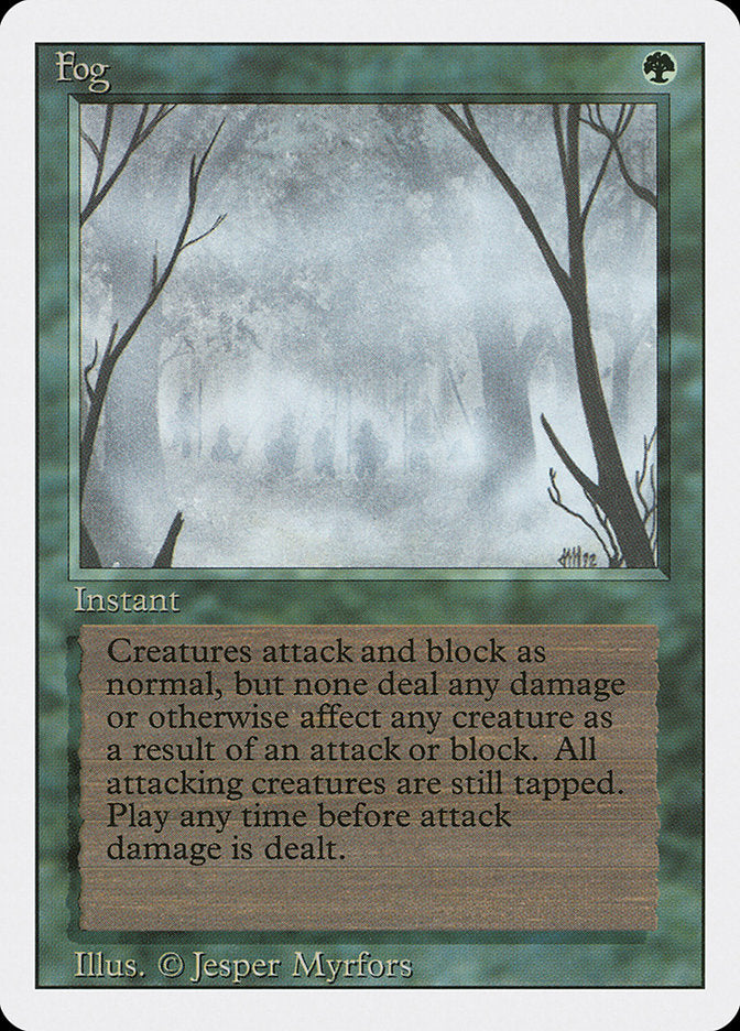 Magic: The Gathering - Fog - Revised