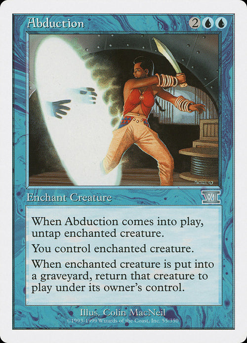 Magic: The Gathering - Abduction - Sixth Edition