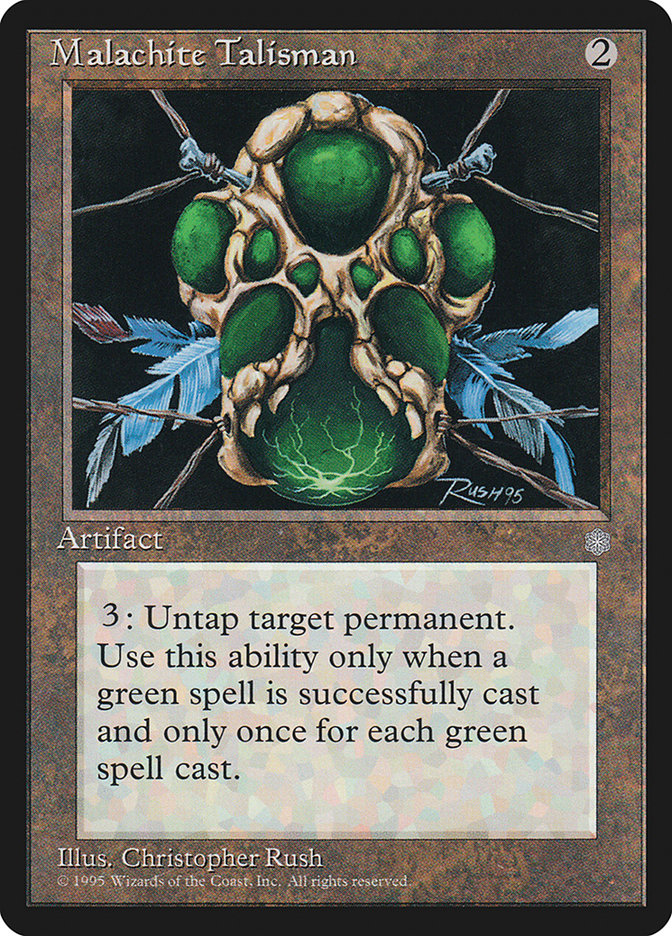 Magic: The Gathering - Malachite Talisman - Ice Age