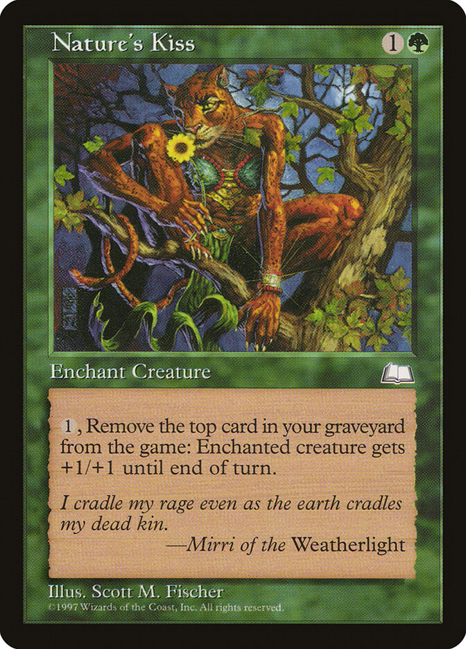 Magic: The Gathering - Nature's Kiss - Weatherlight