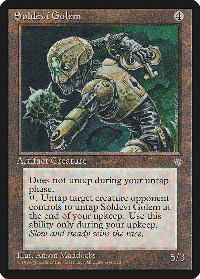 Magic: The Gathering - Soldevi Golem - Ice Age