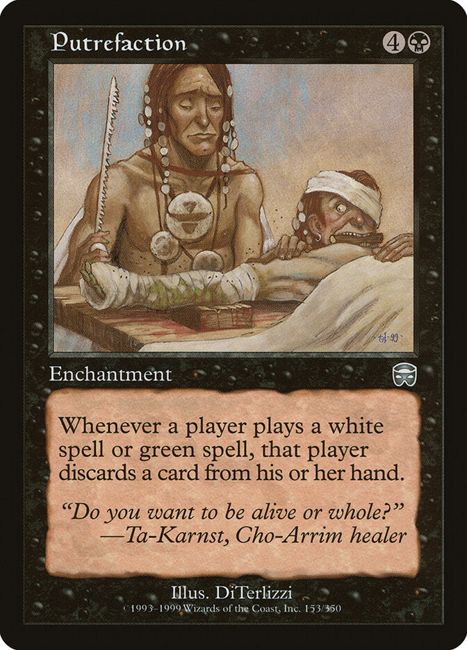 Magic: The Gathering - Putrefaction - Mercadian Masques