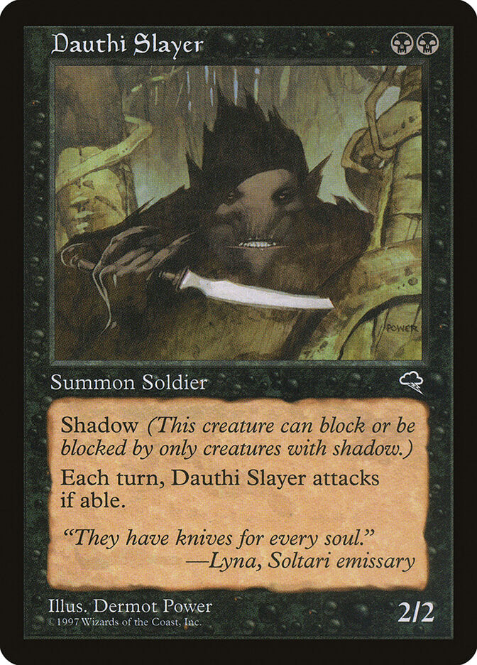 Magic: The Gathering - Dauthi Slayer - Tempest
