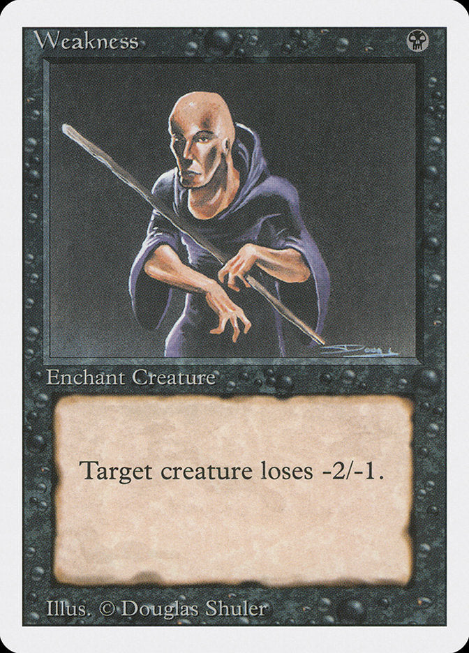 Magic: The Gathering - Weakness - Revised