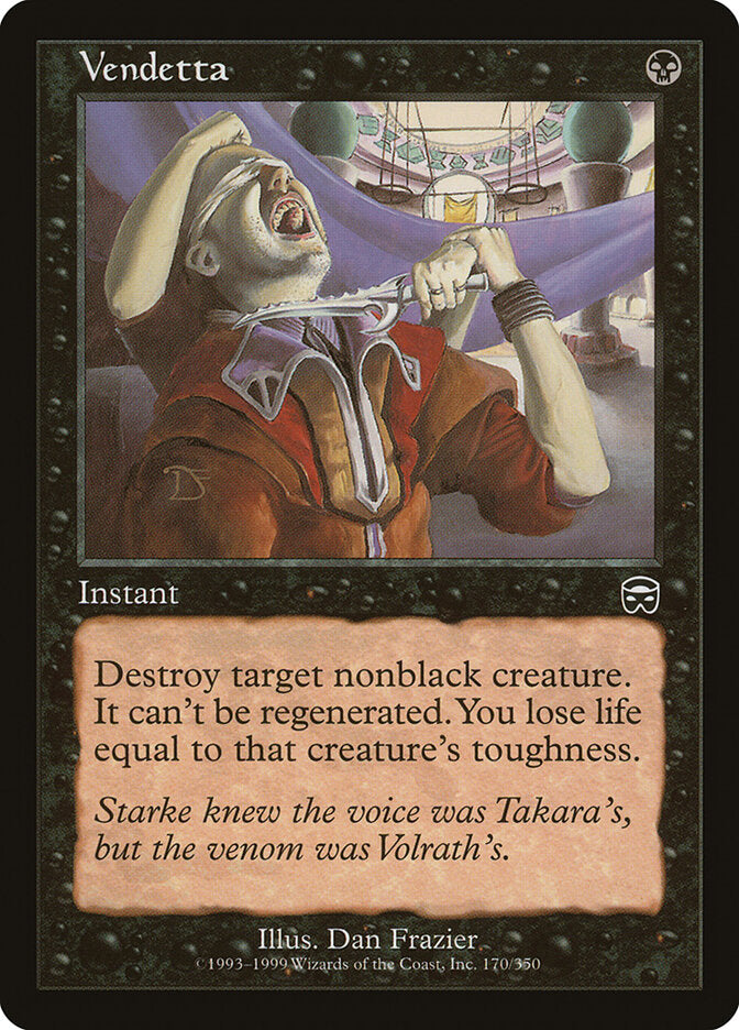 Magic: The Gathering - Vendetta - Mercadian Masques