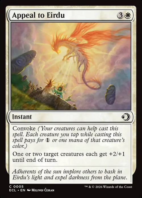 MTG - Appeal to Eirdu - Lorwyn Eclipsed (SOS)