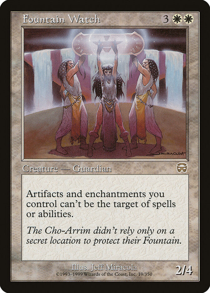 Magic: The Gathering - Fountain Watch - Mercadian Masques