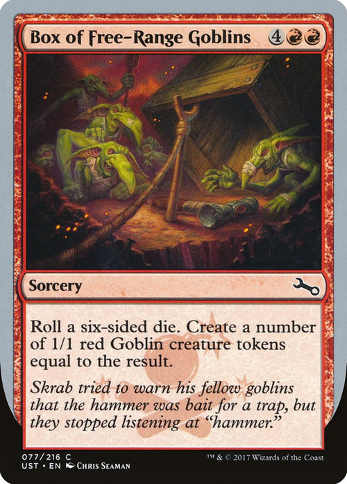 MTG - Box of Free-Range Goblins - Unstable (SOS)