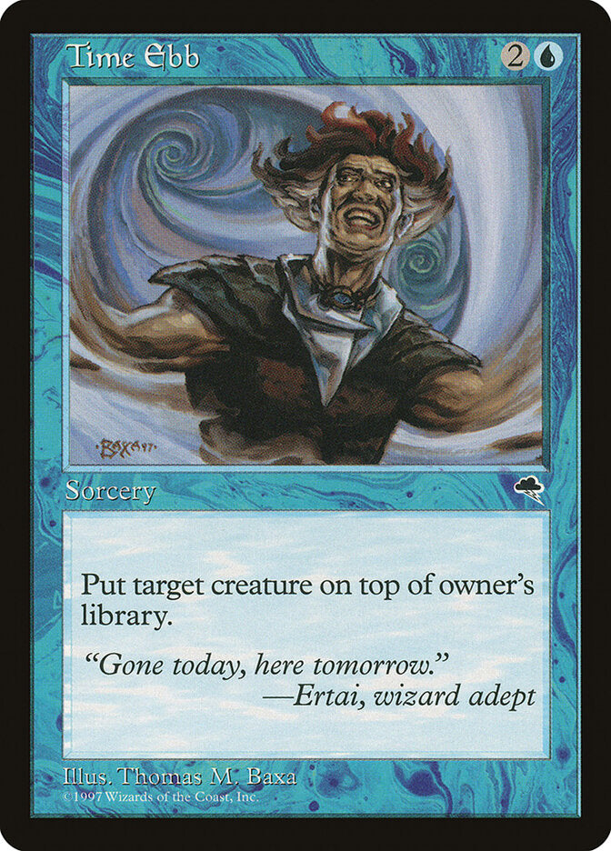 Magic: The Gathering - Time Ebb - Tempest