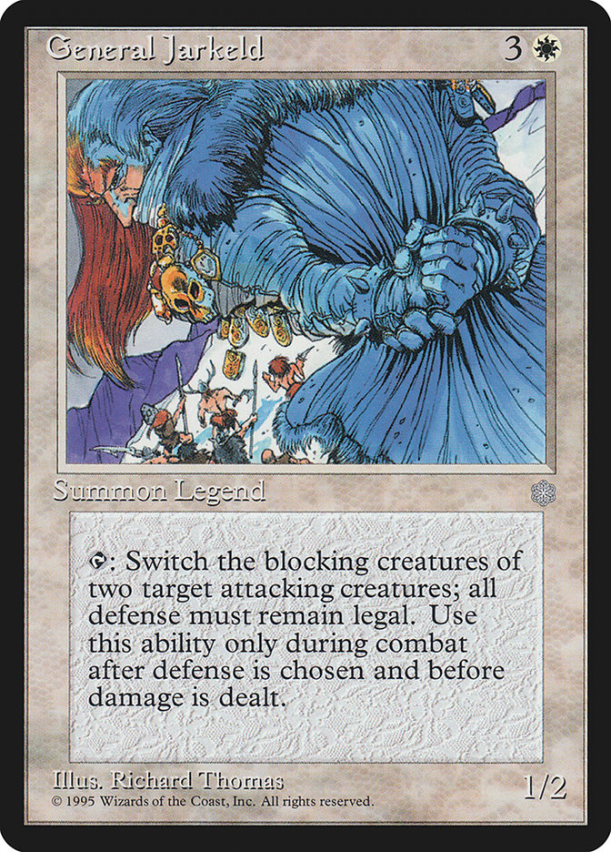 Magic: The Gathering - General Jarkeld - Ice Age