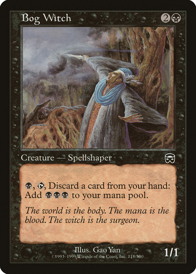 Magic: The Gathering - Bog Witch - Mercadian Masques