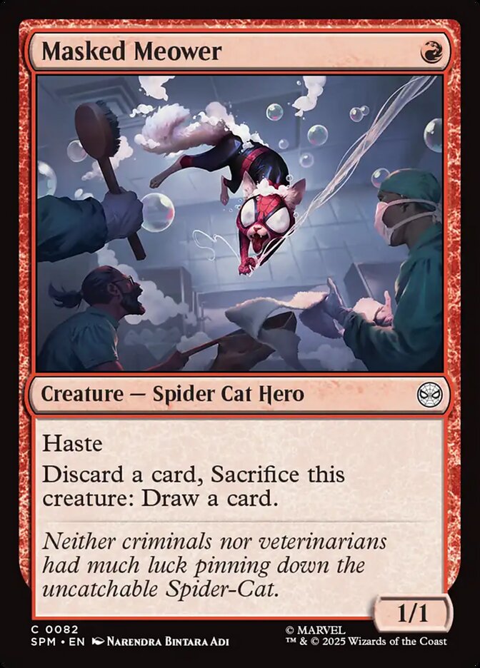 MTG - Masked Meower - Marvel's Spider-Man (SOS)