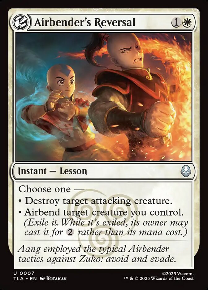 Magic: The Gathering - Airbender's Reversal - Avatar: The Last Airbender