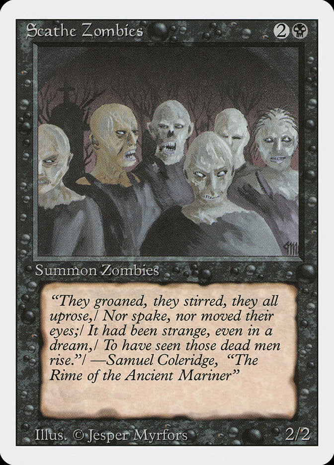 Magic: The Gathering - Scathe Zombies - Revised