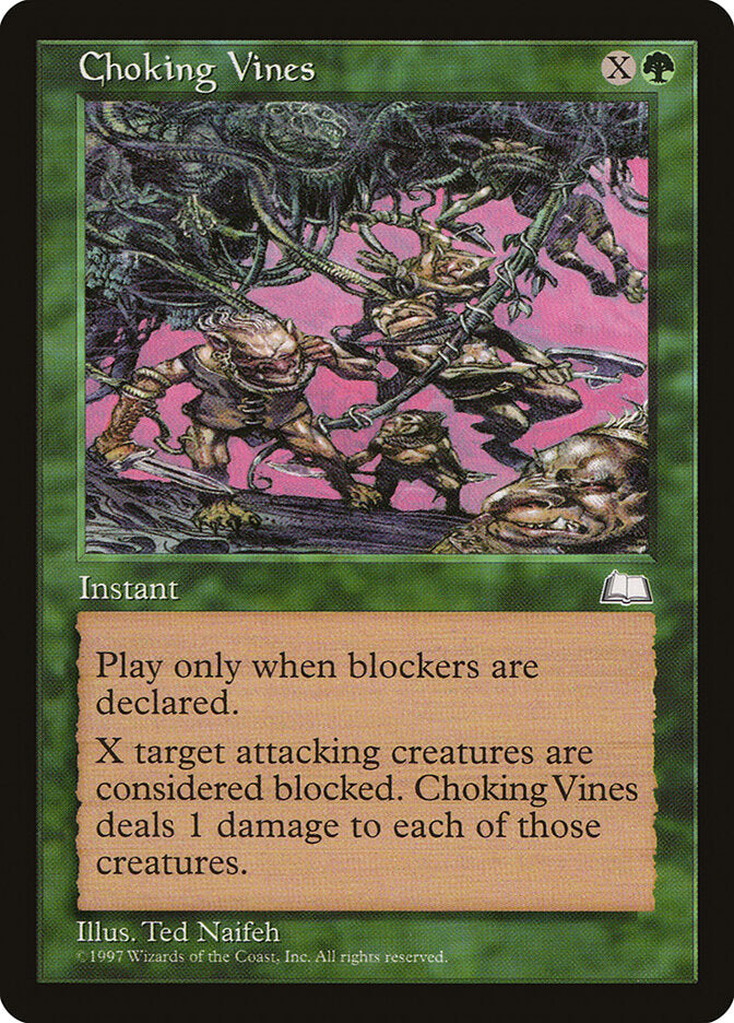 Magic: The Gathering - Choking Vines - Weatherlight