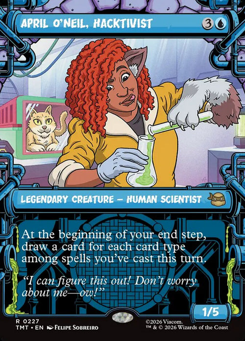 MTG - April O'Neil, Hacktivist - Teenage Mutant Ninja Turtles (SOS)