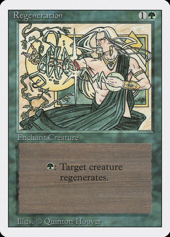 Magic: The Gathering - Regeneration - Revised