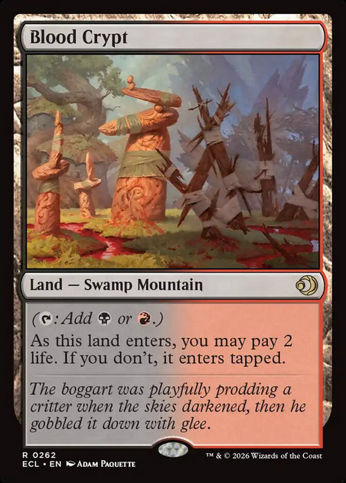 MTG - Blood Crypt - Lorwyn Eclipsed (SOS)