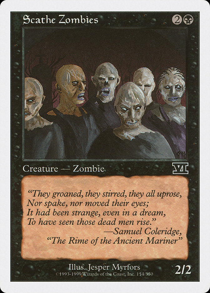 Magic: The Gathering - Scathe Zombies - Sixth Edition