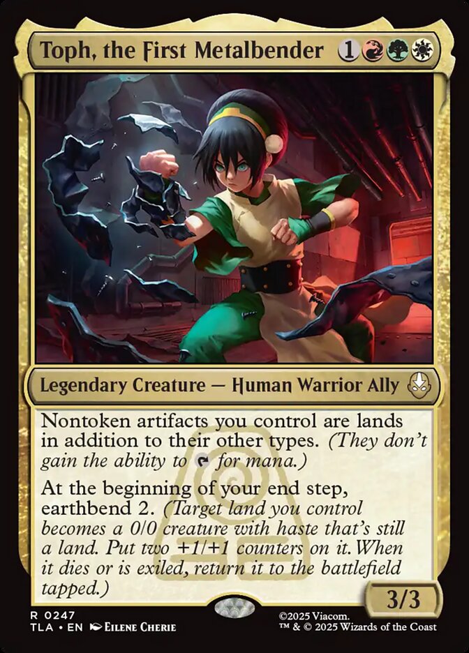 Magic: The Gathering - Toph, the First Metalbender - Avatar: The Last Airbender