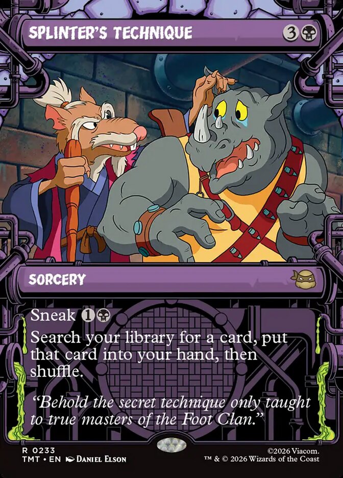 MTG - Splinter's Technique - Teenage Mutant Ninja Turtles (SOS)