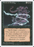 Magic: The Gathering - Word of Binding - Fourth Edition