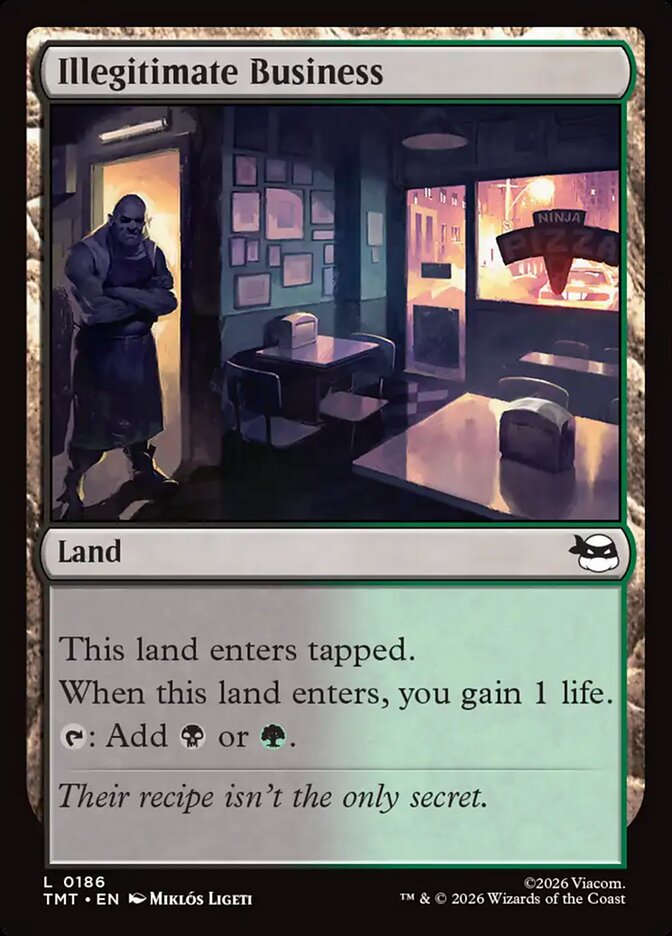 MTG - Illegitimate Business - Teenage Mutant Ninja Turtles (SOS)