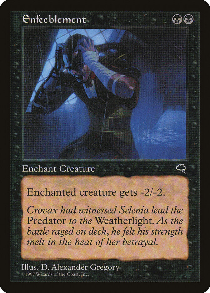 Magic: The Gathering - Enfeeblement - Tempest