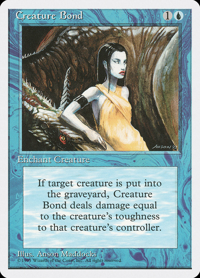 Magic: The Gathering - Creature Bond - Fourth Edition