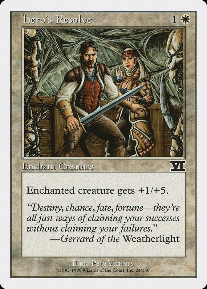 Magic: The Gathering - Hero's Resolve - Sixth Edition