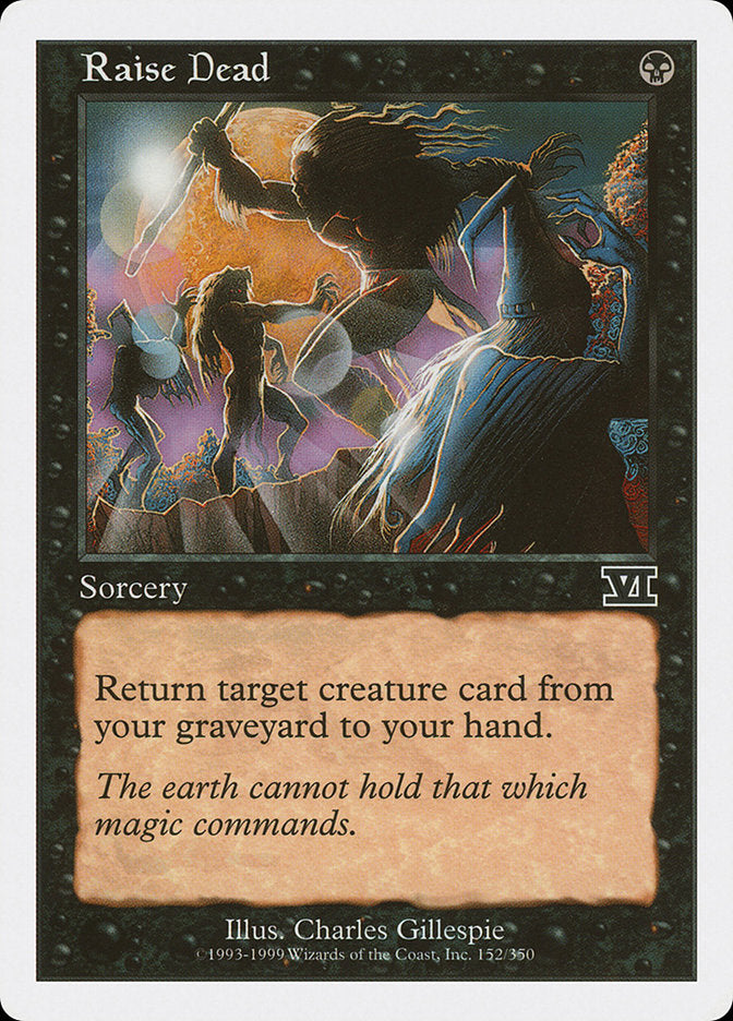 Magic: The Gathering - Raise Dead - Sixth Edition