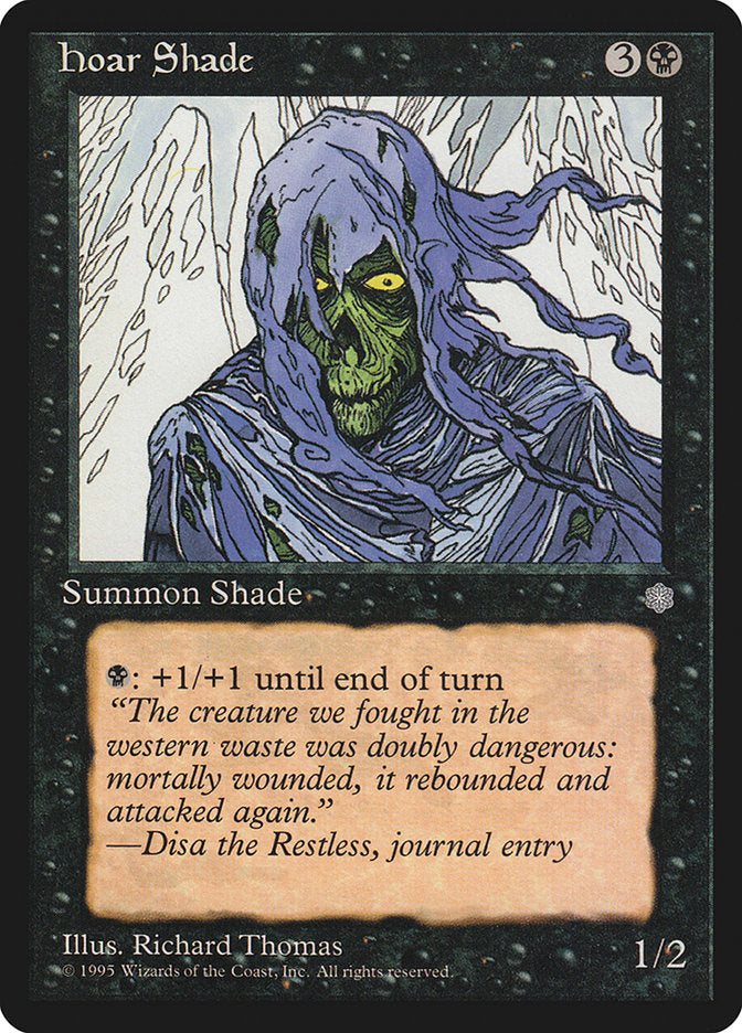 Magic: The Gathering - Hoar Shade - Ice Age