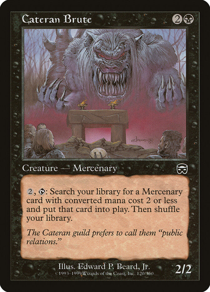 Magic: The Gathering - Cateran Brute - Mercadian Masques
