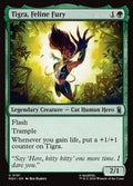 Magic: The Gathering - Tigra, Feline Fury - Marvel Super Heroes