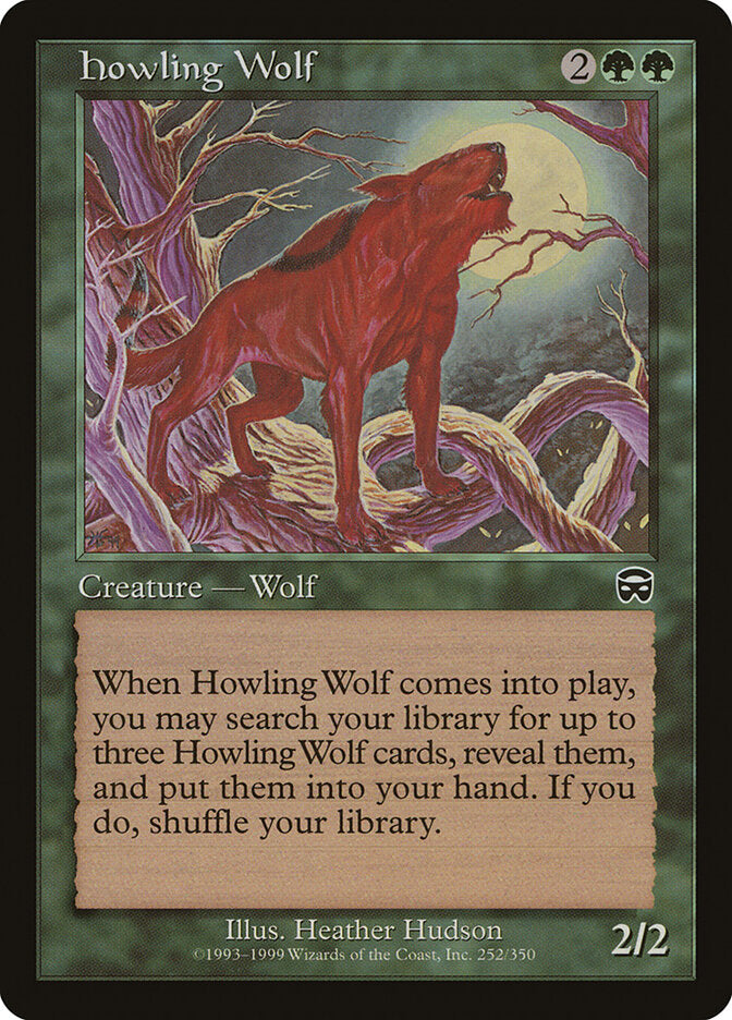Magic: The Gathering - Howling Wolf - Mercadian Masques