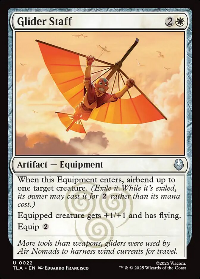 Magic: The Gathering - Glider Staff - Avatar: The Last Airbender
