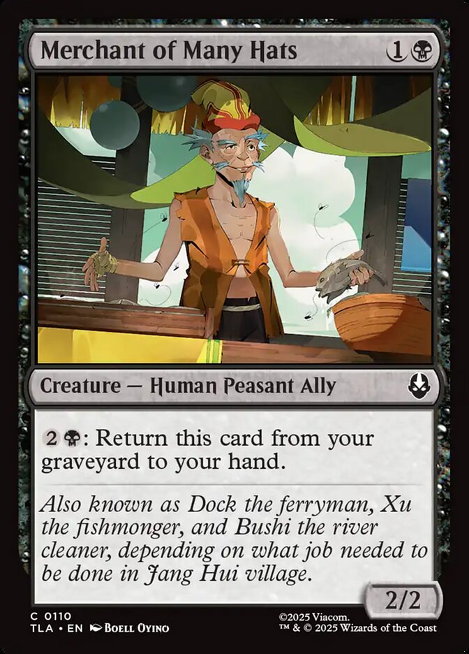 Magic: The Gathering - Merchant of Many Hats - Avatar: The Last Airbender