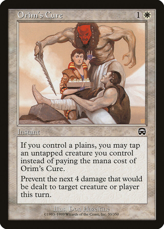 Magic: The Gathering - Orim's Cure - Mercadian Masques